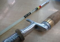 ＢＰベイトのＢＰグリップ セミクランクコルクとＢＰロッドＳ－３