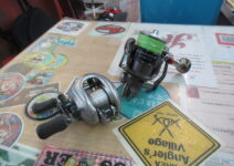 シマノの13コンプレックスBB2500HGSと07メタニウムMG7LH 夢屋シャロースプール仕様