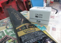 ダイワの21カルディアLT3000、ラテオ96ML/M・K
