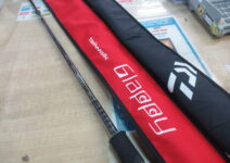 ダイワのハートランドZ HL-Z671HRB-SV、ブラックレーベルBL661MLMRB、テイルウォークのグラッピー55ML