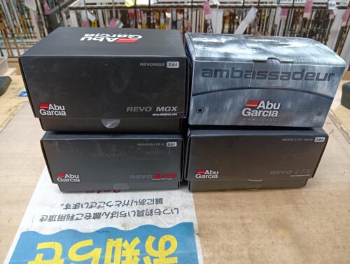 アブガルシア レボエリート8・レボLTX・レボMGX・レボエリート