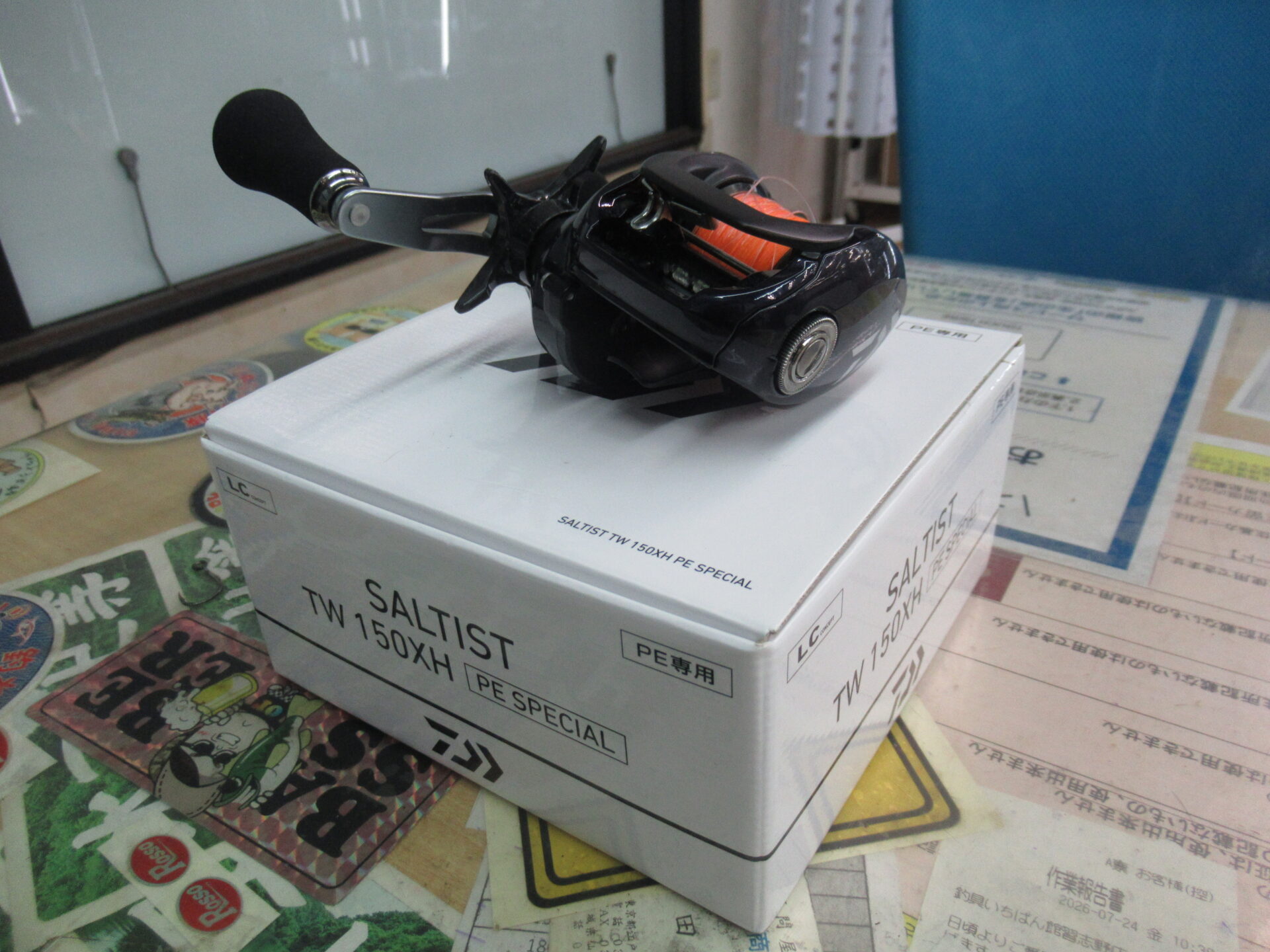 ダイワ ソルティストTW150XH PEスペシャルを買取させて頂き