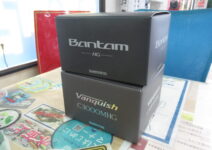 シマノの２３ヴァンキッシュＣ３０００ＭＨＧ・２２バンタムＨＧ